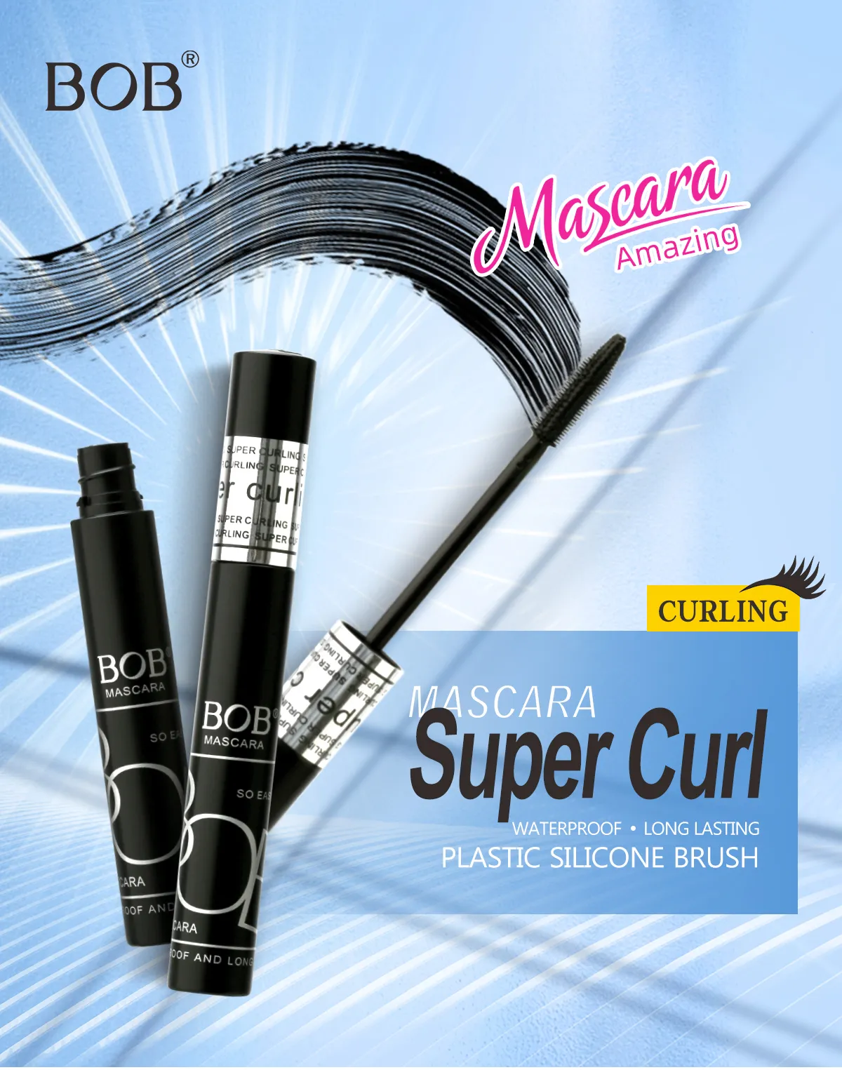 BOB SUPER CURL MASCARA - BOB