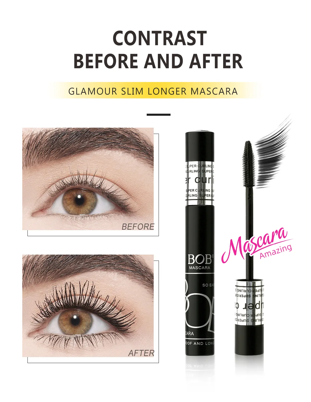 BOB SUPER CURL MASCARA - BOB